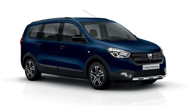 Lodgy - Mavi kompakt MPV dış görünümü